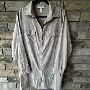 Coolibar Button Up Tunic Shirt